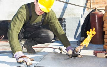 Thrandeston flat roof construction